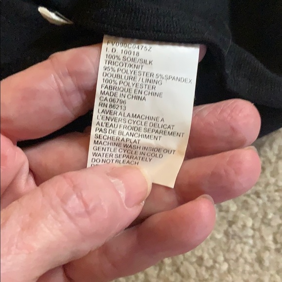 Black halter neck Tristan dress - Picture 4 of 4